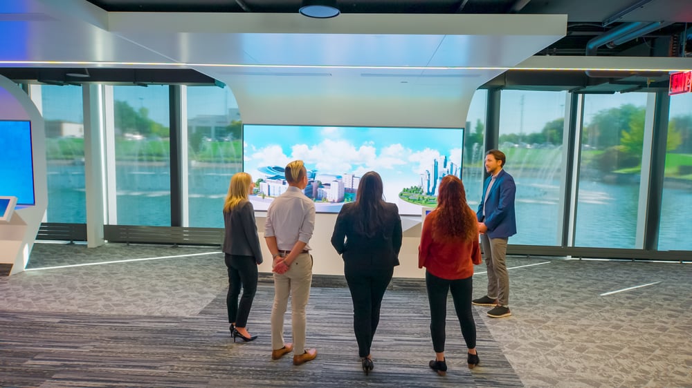 Experiential Technology for Corporate Spaces Design Inspiration - Luxury Technology Commercial Spaces
