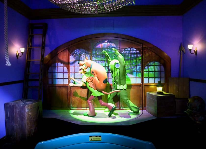Scooby Doo Museum of Mystery at Warner Bros. World Abu Dhabi